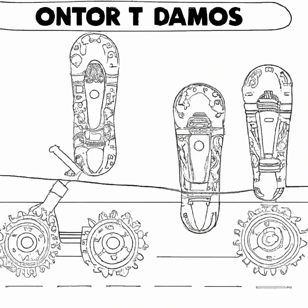 desenhos patinetes off road imprimir colorir 5