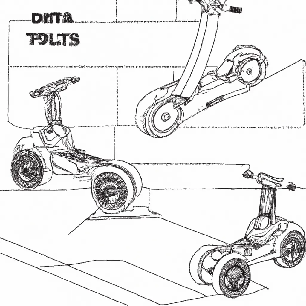 desenhos patinetes off road imprimir colorir 8