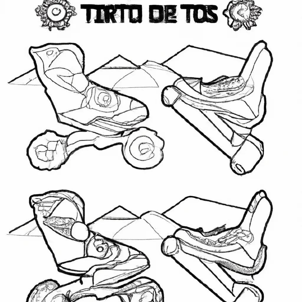 desenhos patinetes off road imprimir colorir 12
