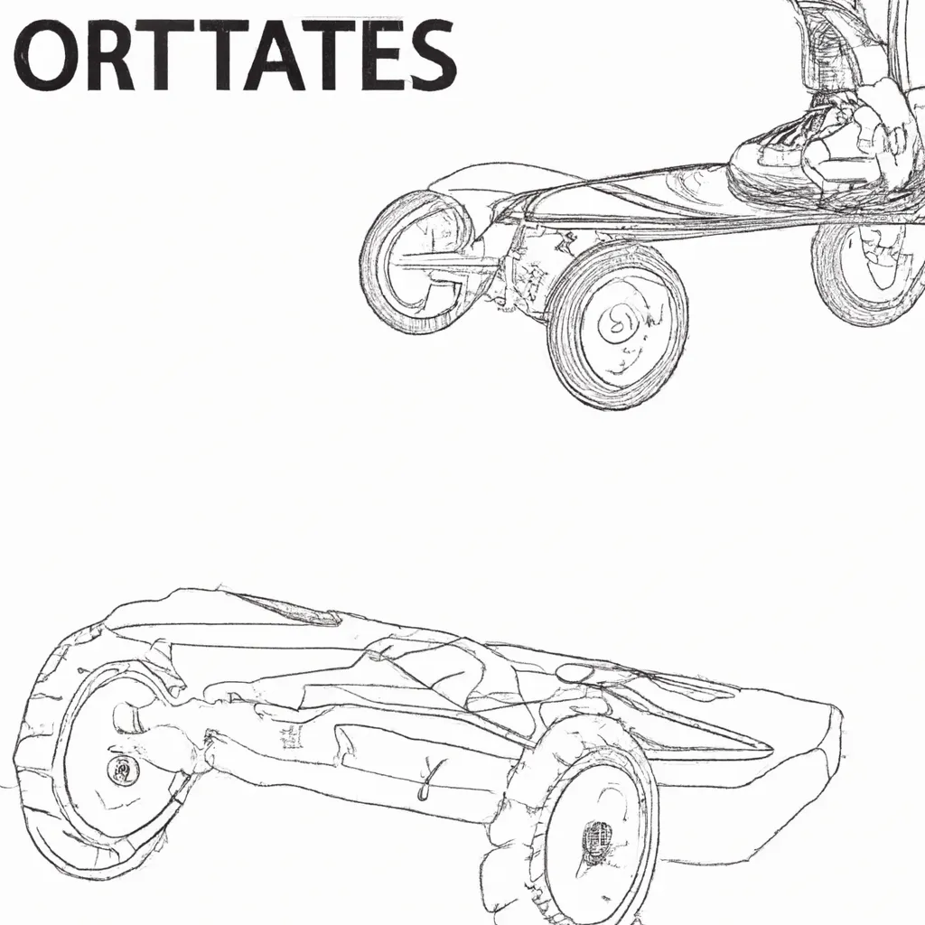 desenhos patinetes off road imprimir colorir 14