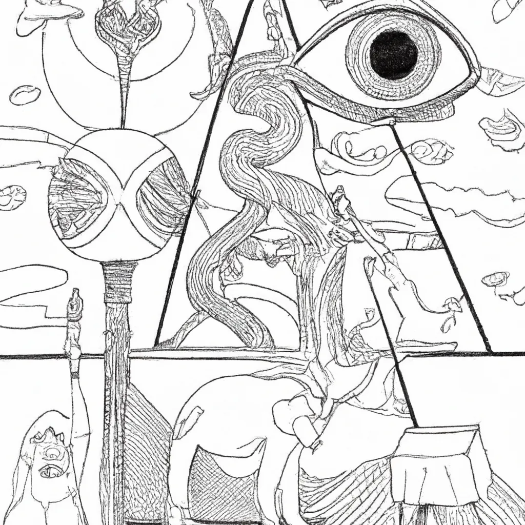 magia surrealismo obras max ernst colorir 9