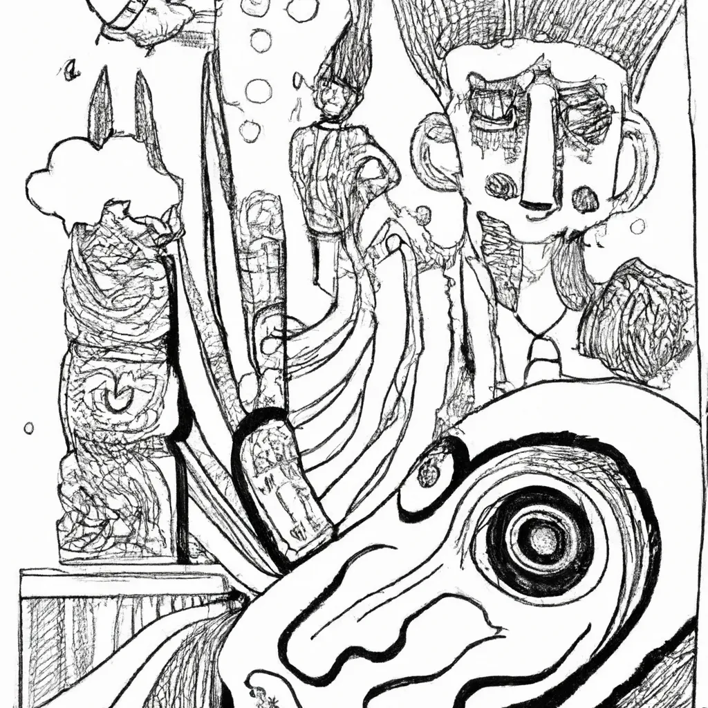 magia surrealismo obras max ernst colorir 12