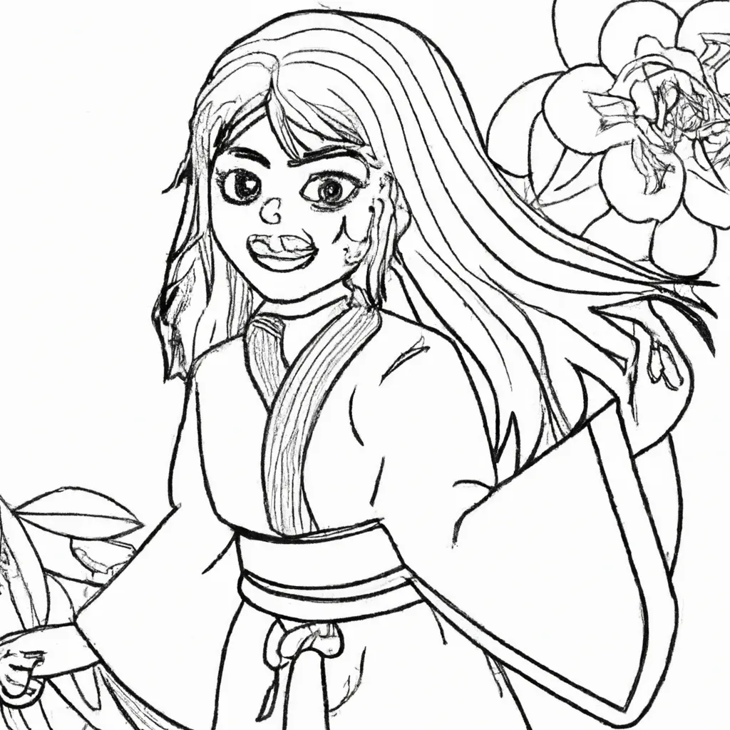 alegria colorir desenhos inuyasha 6
