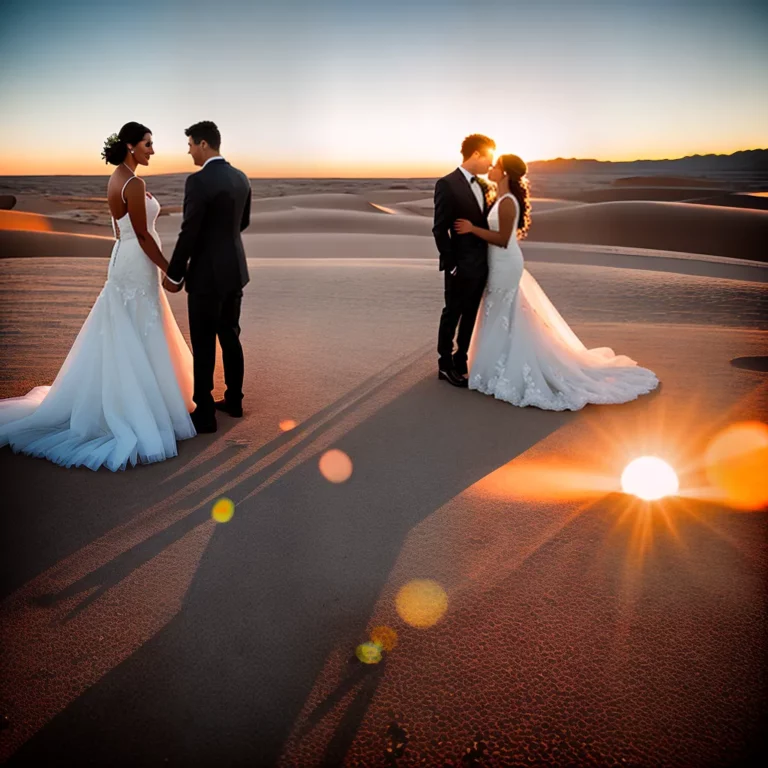 Fotos casamento deserto por do sol aventura scaled