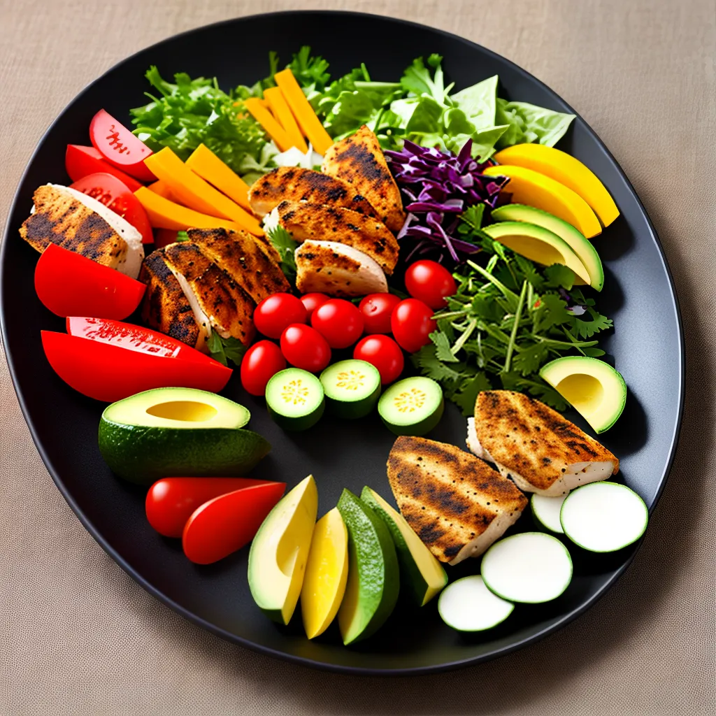 Fotos wraps verao vegetais frango molho