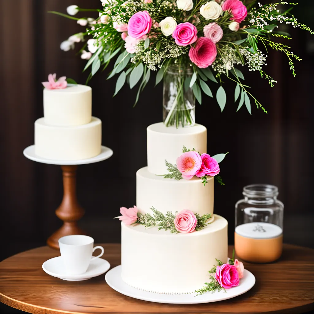 Fotos bolo casamento primavera flores cores