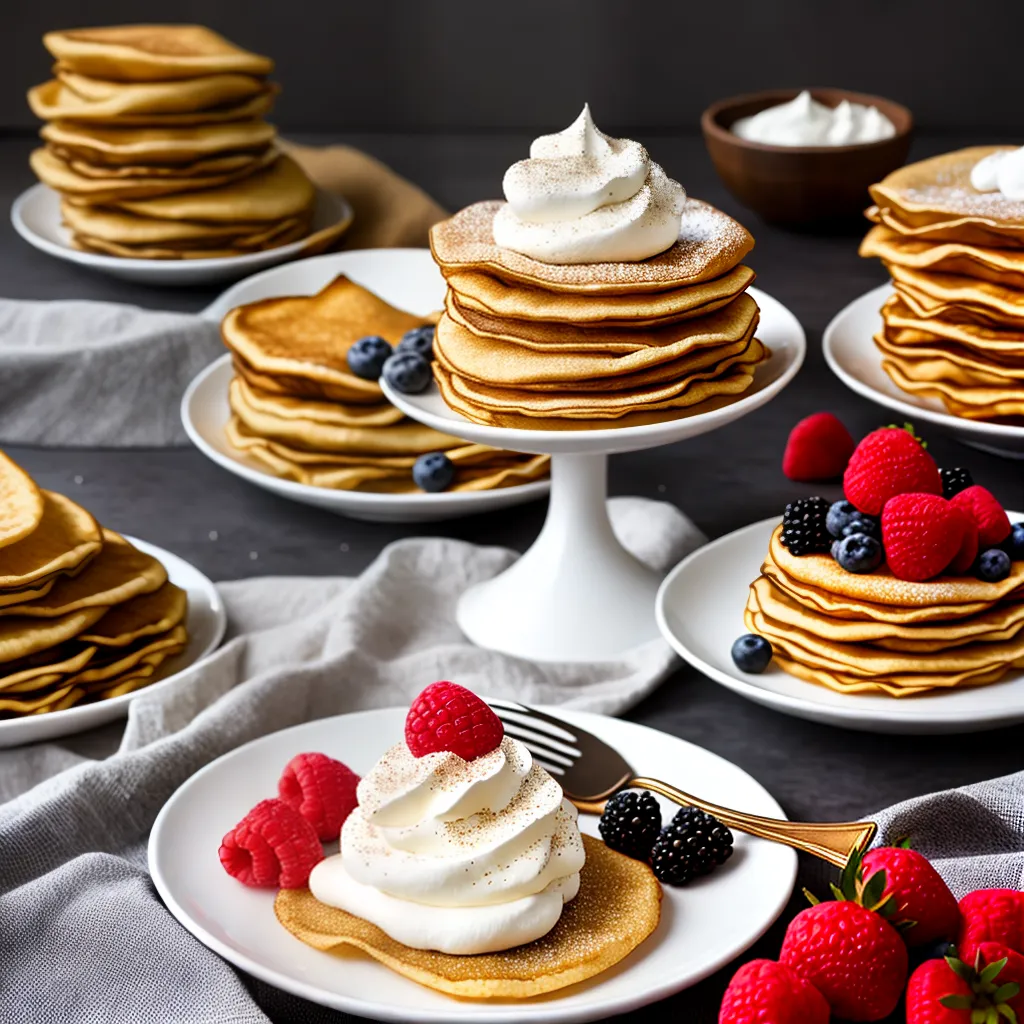 Mini Creps Receitas de mini crepes para casamentos