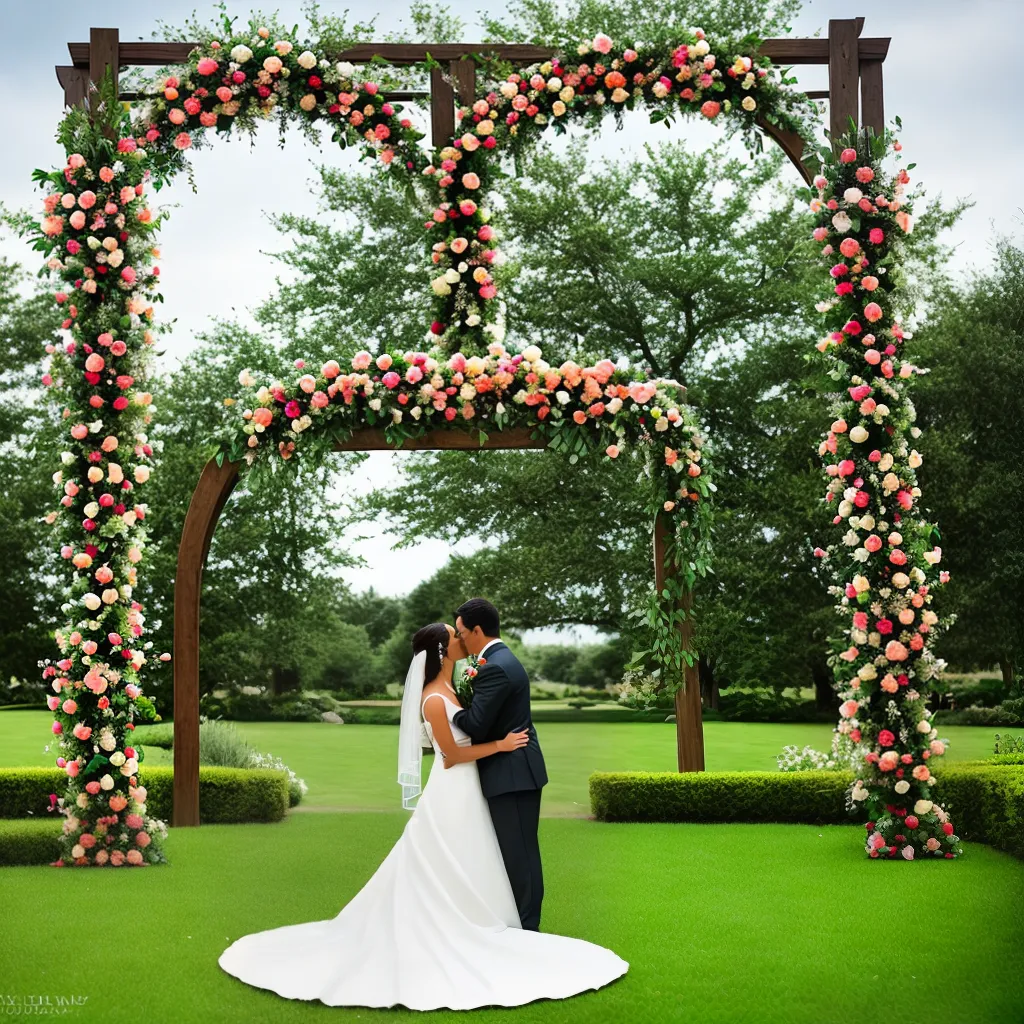 Fotos arco flores casamento romantico Fotos arco flores casamento romantico