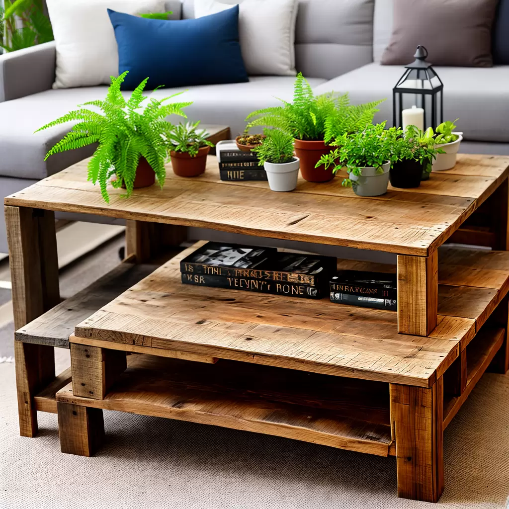 Decoração com paletes de madeira: sustentabilidade e estilo