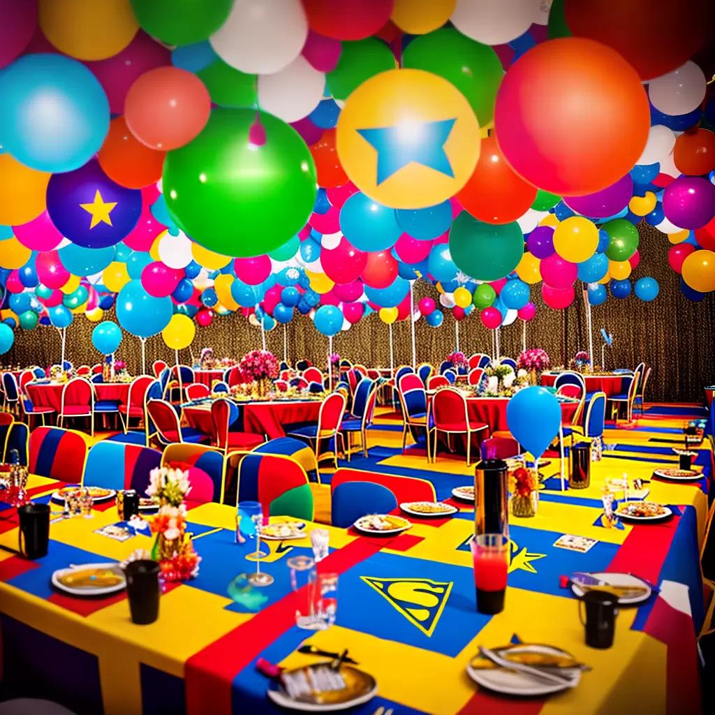 Fotos casamento quadrinhos decoracao festa vibrante