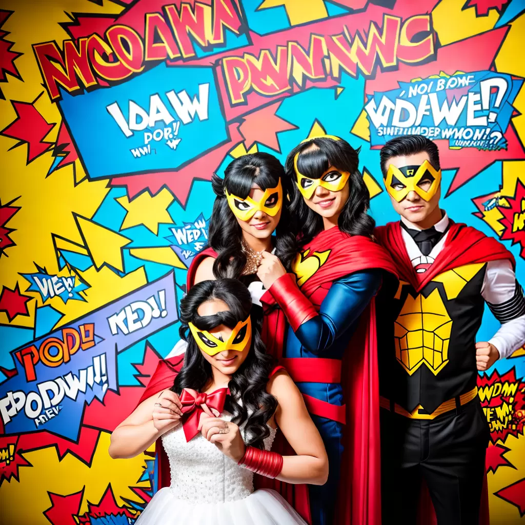 Fotos casamento super heroi decoracao flores