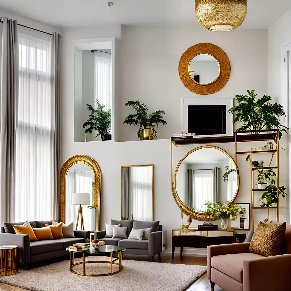 Decoração com espelhos: reflexos e estilo
