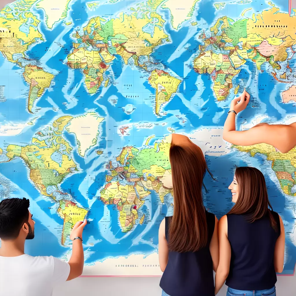 Fotos casal mapa mundo aventura roupas Fotos casal mapa mundo aventura roupas