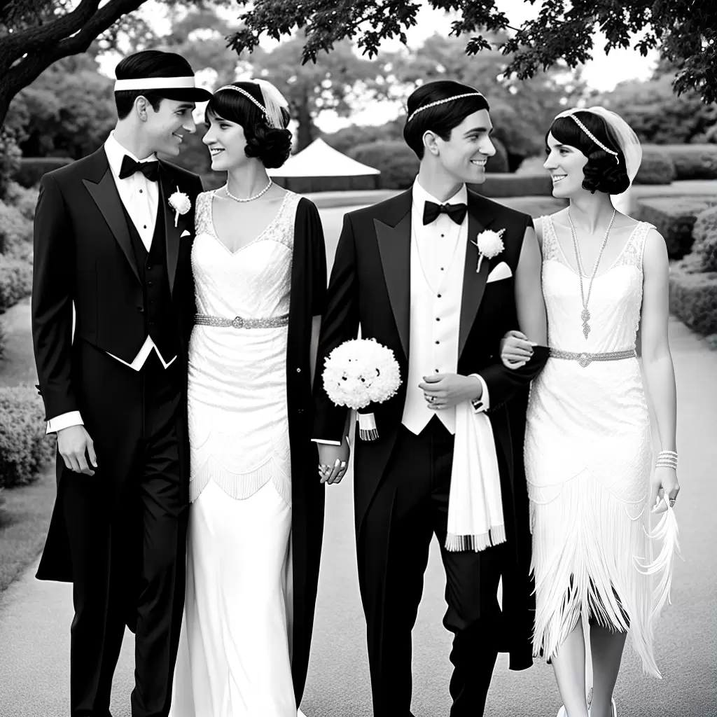 Fotos casal 1920 moderno contraste Fotos casal 1920 moderno contraste