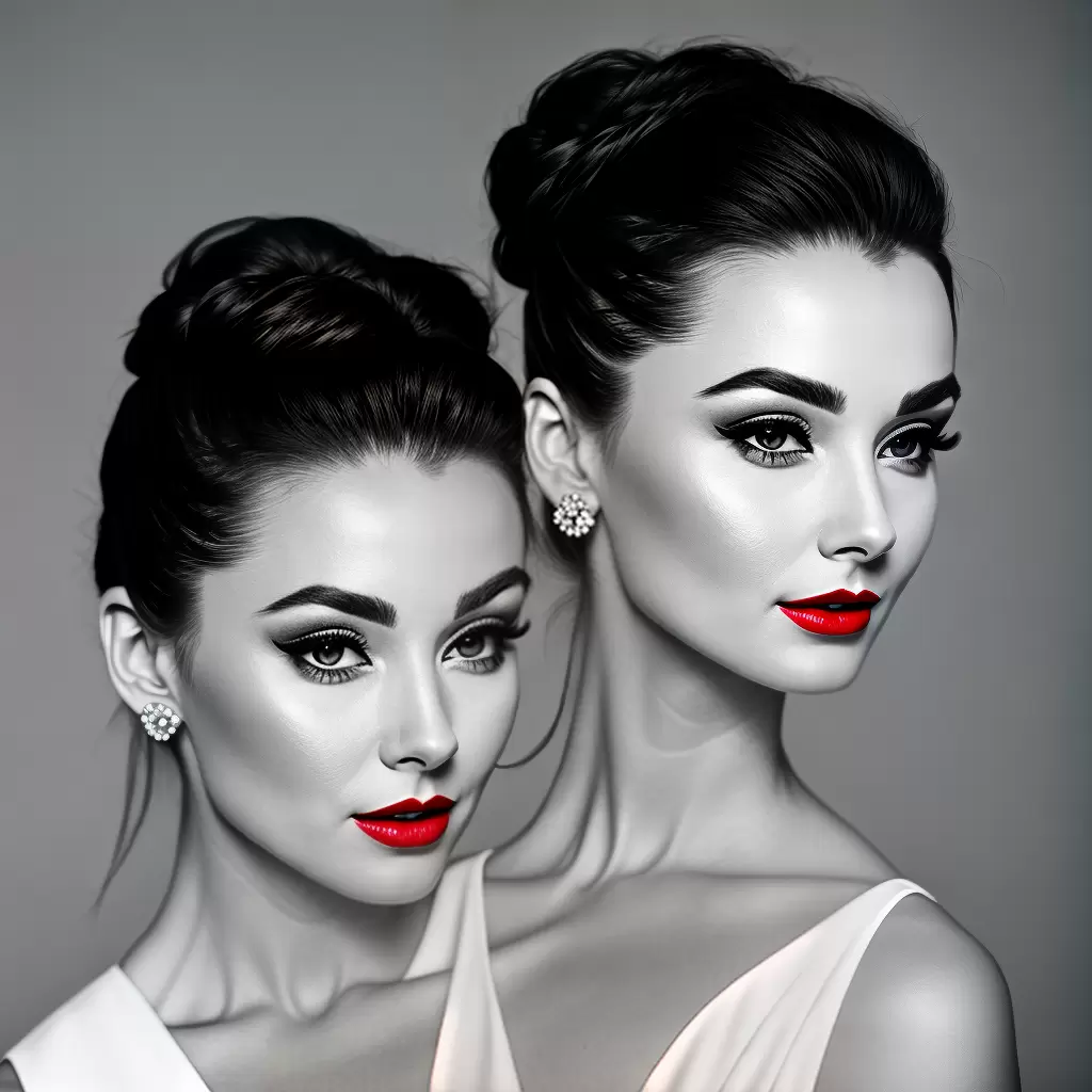 Fotos noiva audrey hepburn boca vermelha
