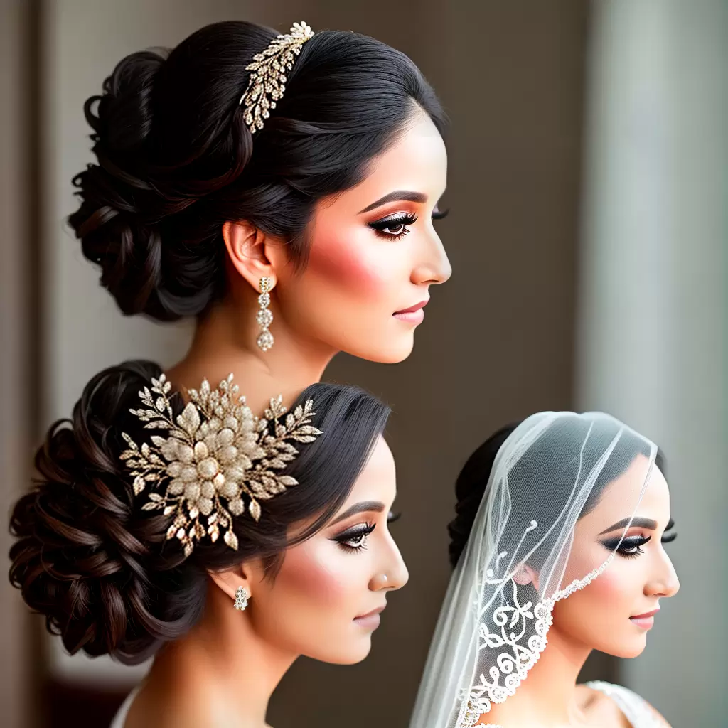 Fotos noiva espelho penteado luxo casamento Fotos noiva espelho penteado luxo casamento