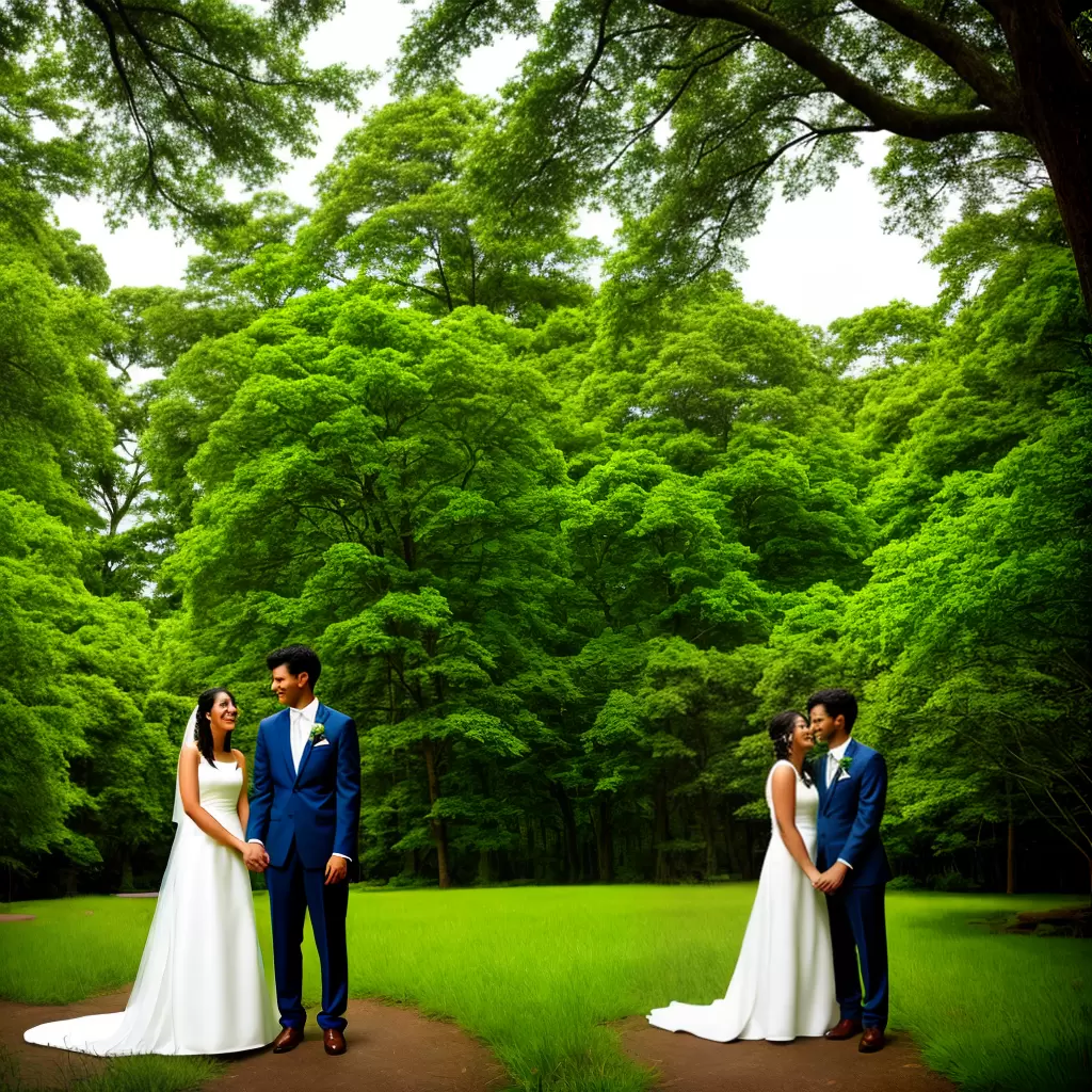 Fotos casamento sustentavel floresta amor 2
