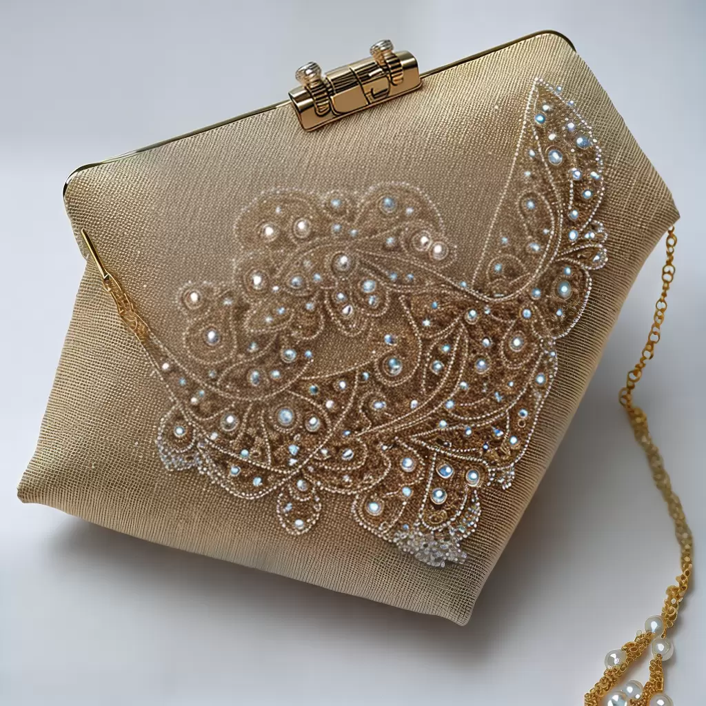 Fotos noiva bolsa vintage bordado historia