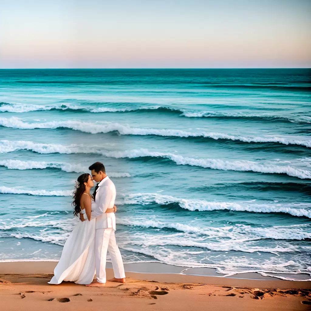Fotos casamento praia noivos vestido linho 1 Fotos casamento praia noivos vestido linho 1