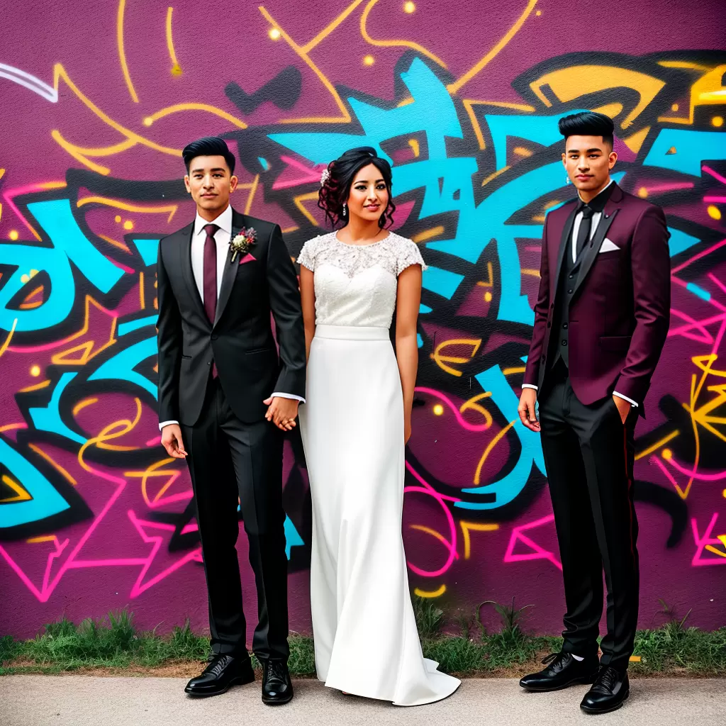 Fotos casamento criativo grafite noiva noivo Fotos casamento criativo grafite noiva noivo