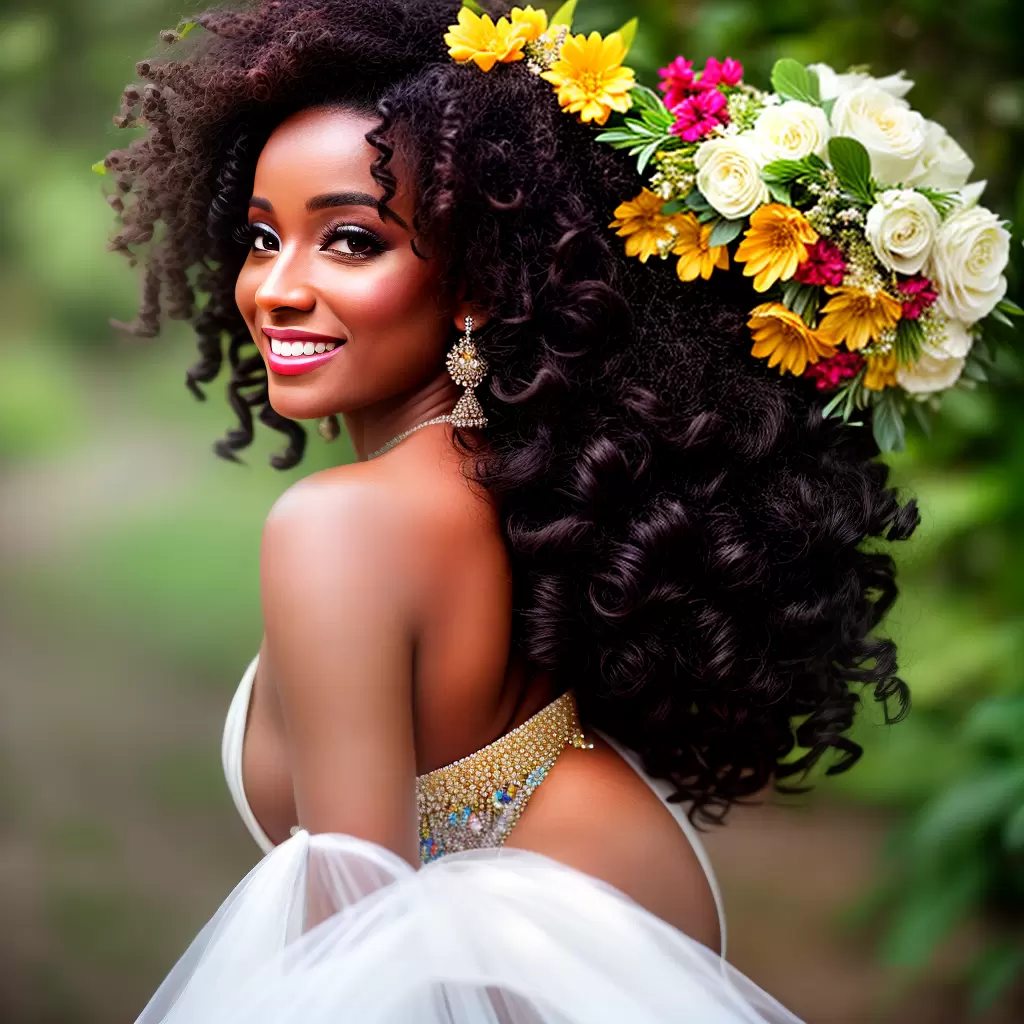 Fotos noiva sorriso radiante vestido cabelo cacheado Fotos noiva sorriso radiante vestido cabelo cacheado