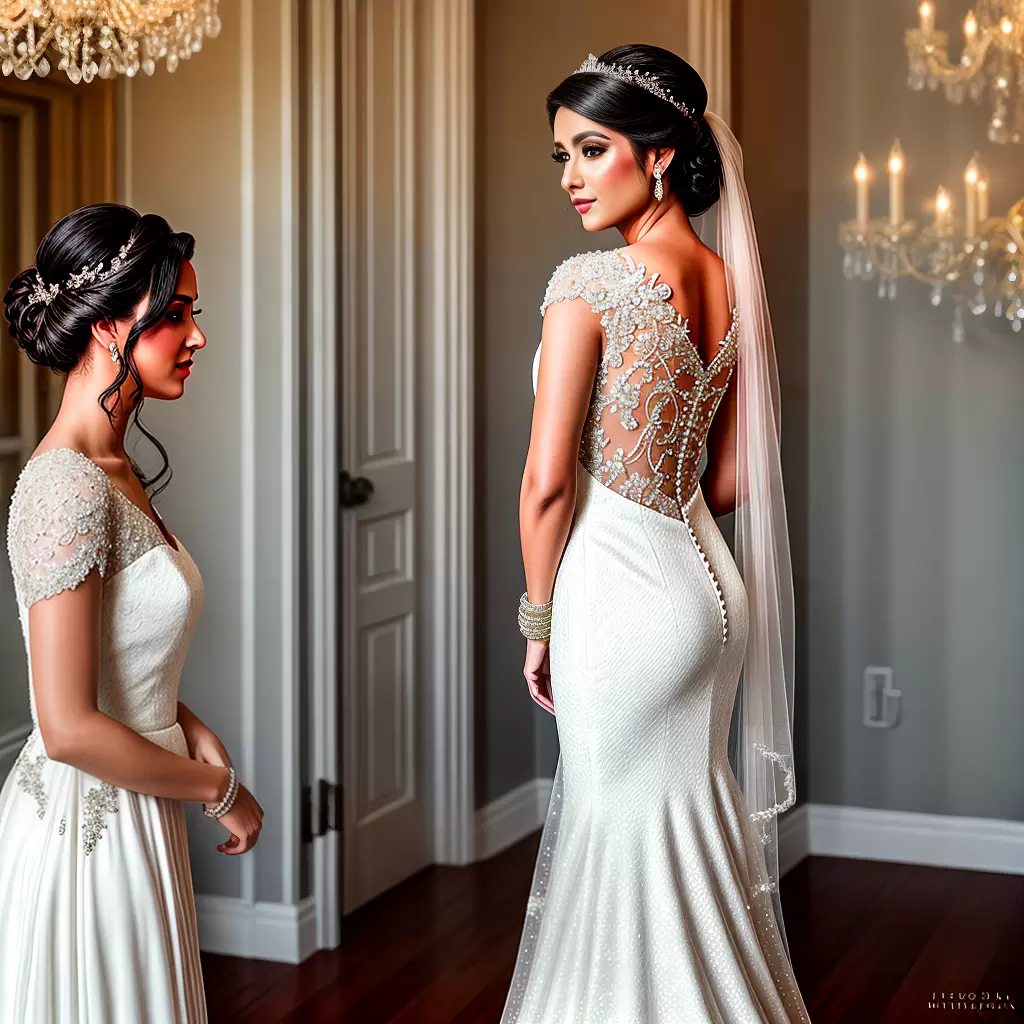 Fotos noiva chique cabelo acessorios vestido