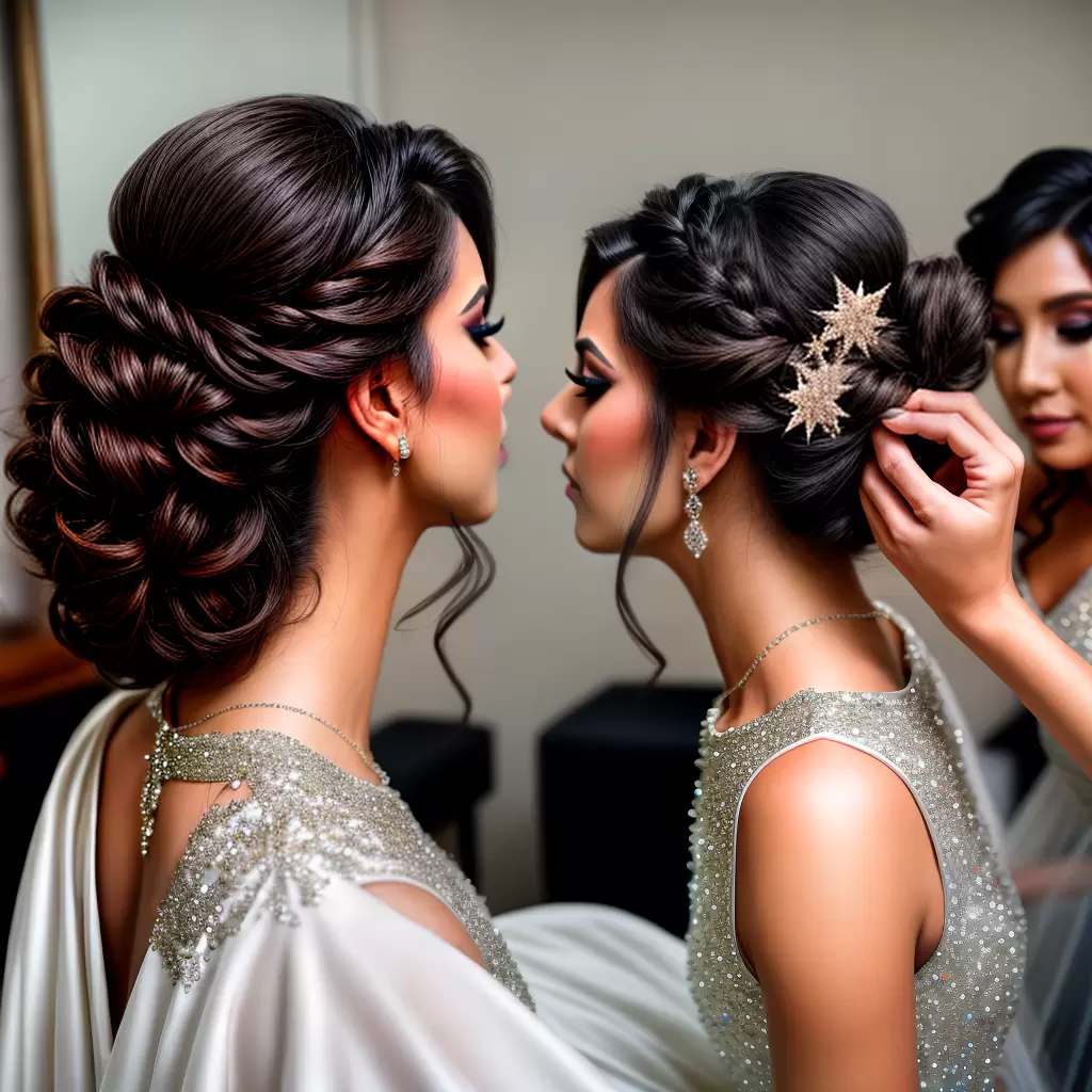 Fotos noiva estrelas brilho preparacao casamento