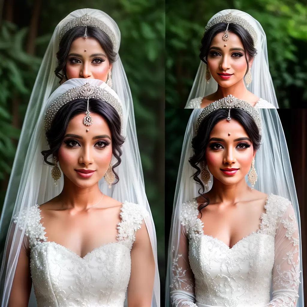 Fotos noiva turbante renda perolas