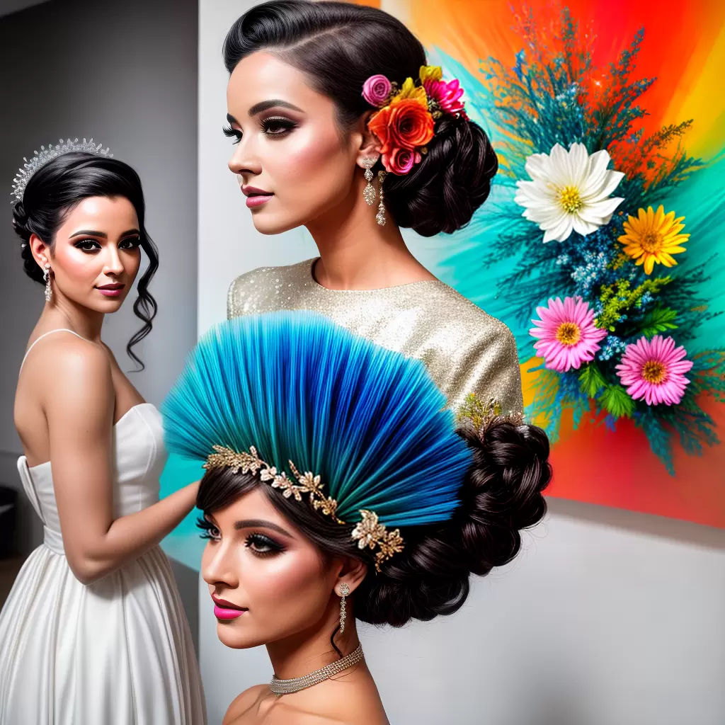 Fotos noiva penteado arte galeria