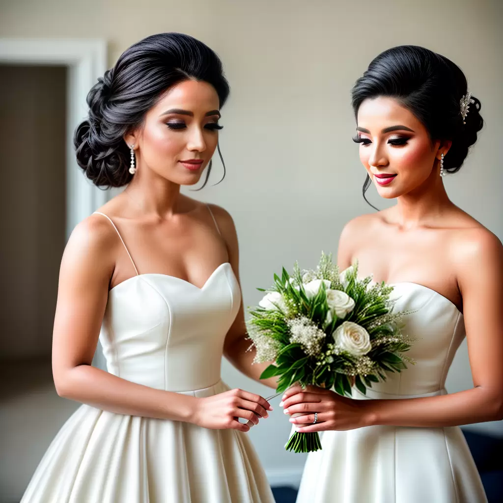 Fotos noiva updo perolas maquiagem vestido Fotos noiva updo perolas maquiagem vestido