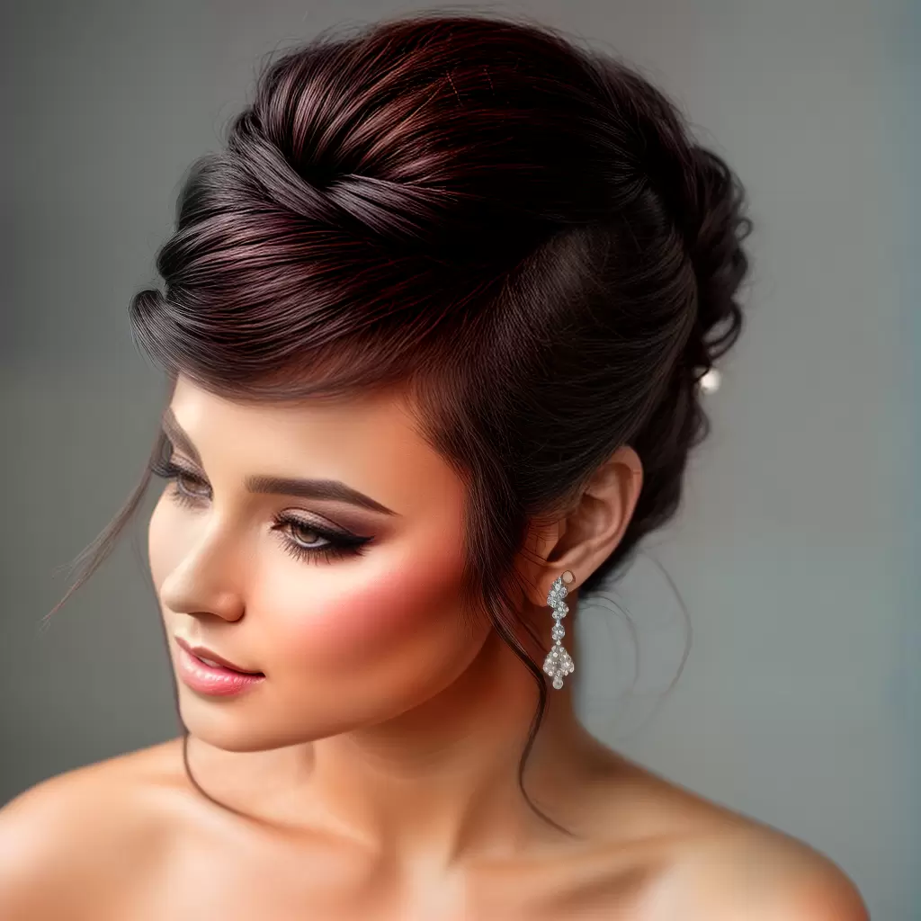 Fotos noiva cabelo curvas suaves