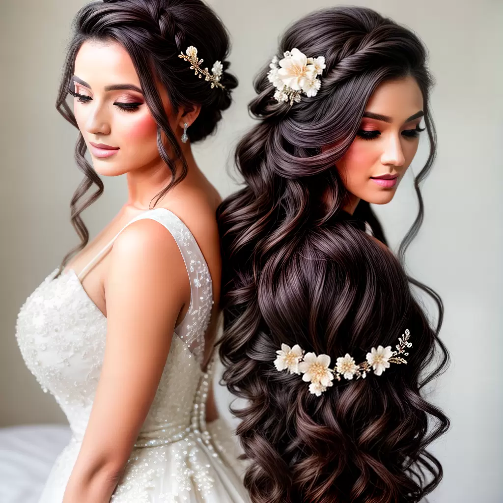 Fotos noiva cabelo floral laidback Fotos noiva cabelo floral laidback