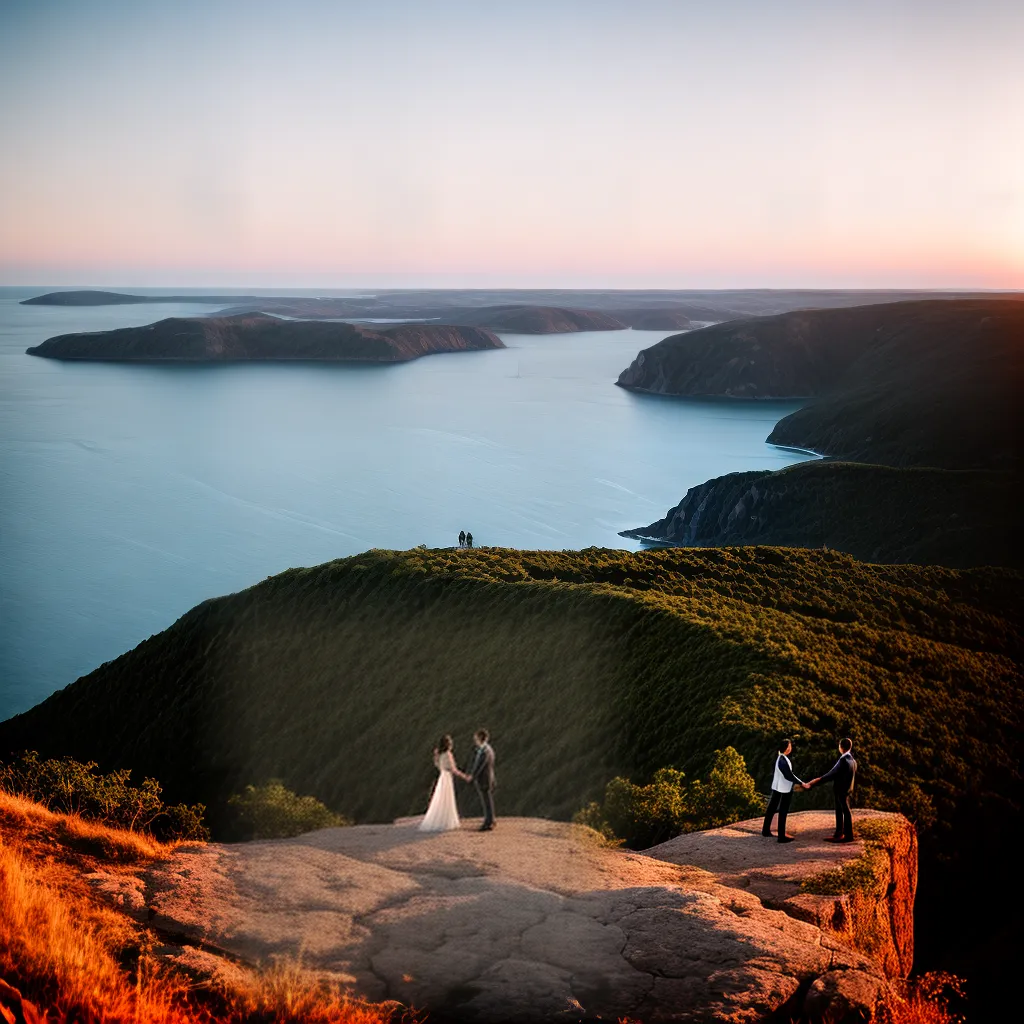 casal penhasco por do sol planejamento financeiro