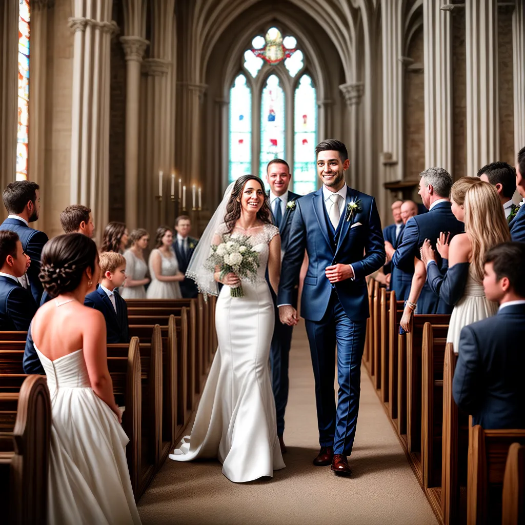 casamento igreja noiva noivo familia