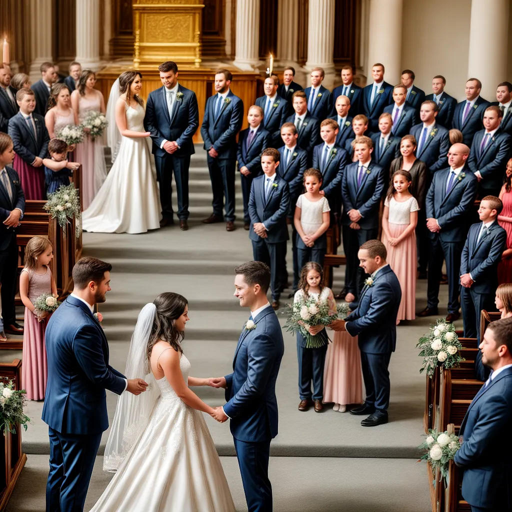 casamento cristao altar familia fe