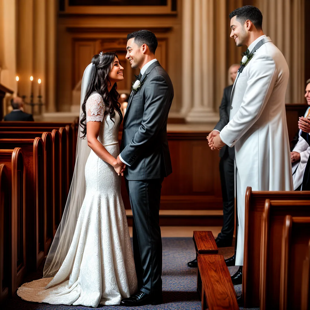 casamento no altar amor fe
