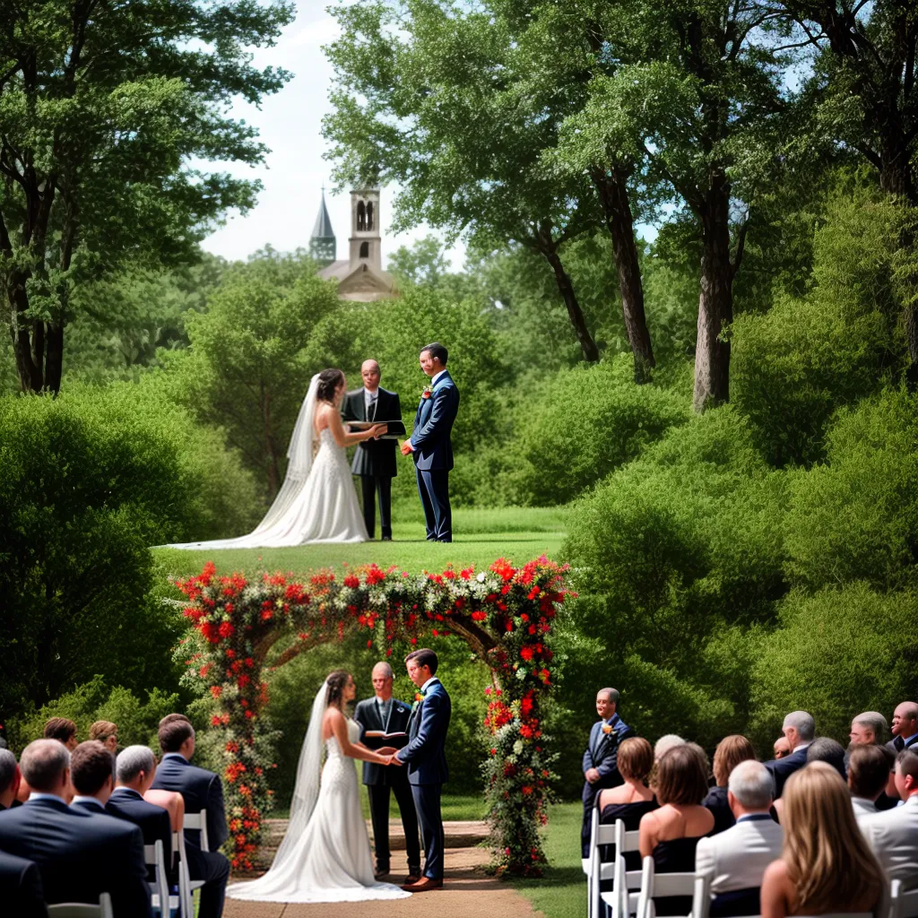 casamento ar livre igreja natureza flores