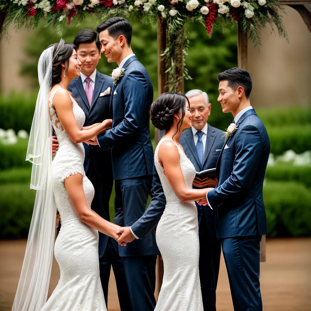 casamento casal altar amor fe