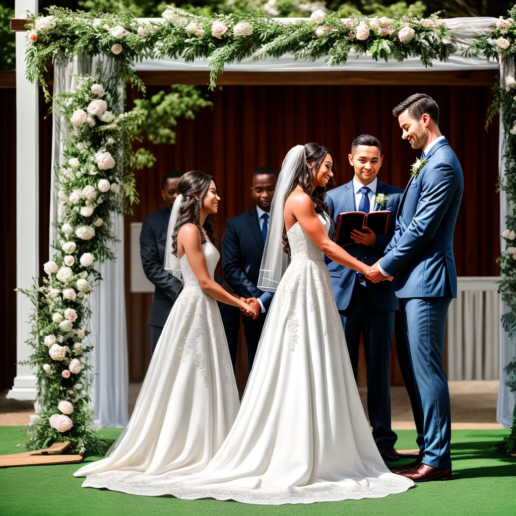 casal orando biblia cerimonia floral