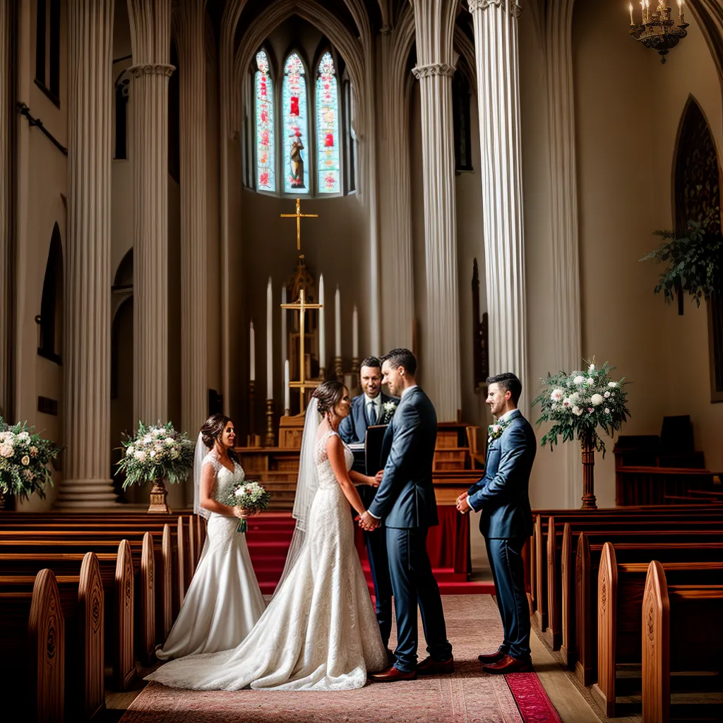 casamento igreja noiva noivo familia 2