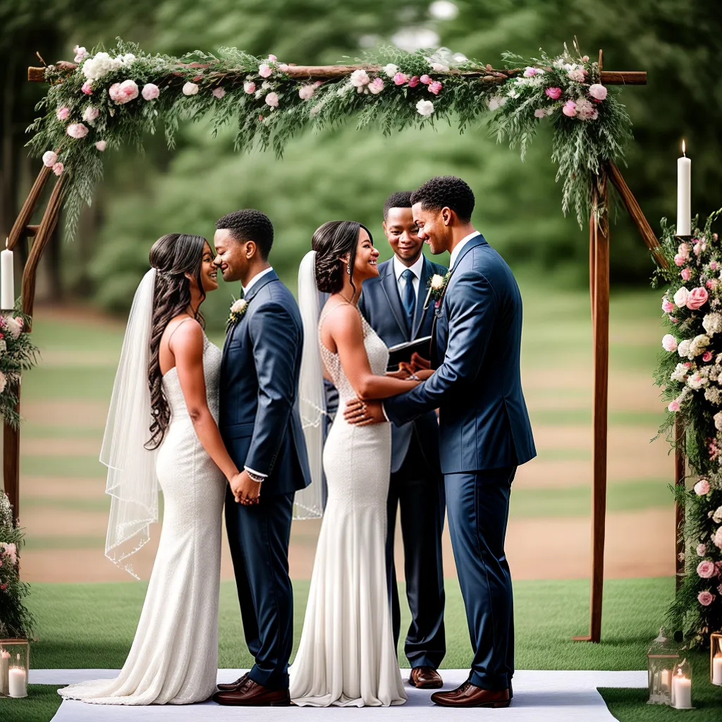 casamento cristao noiva noivo flores