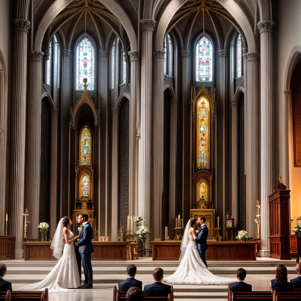 casamento italiano igreja noivos amor