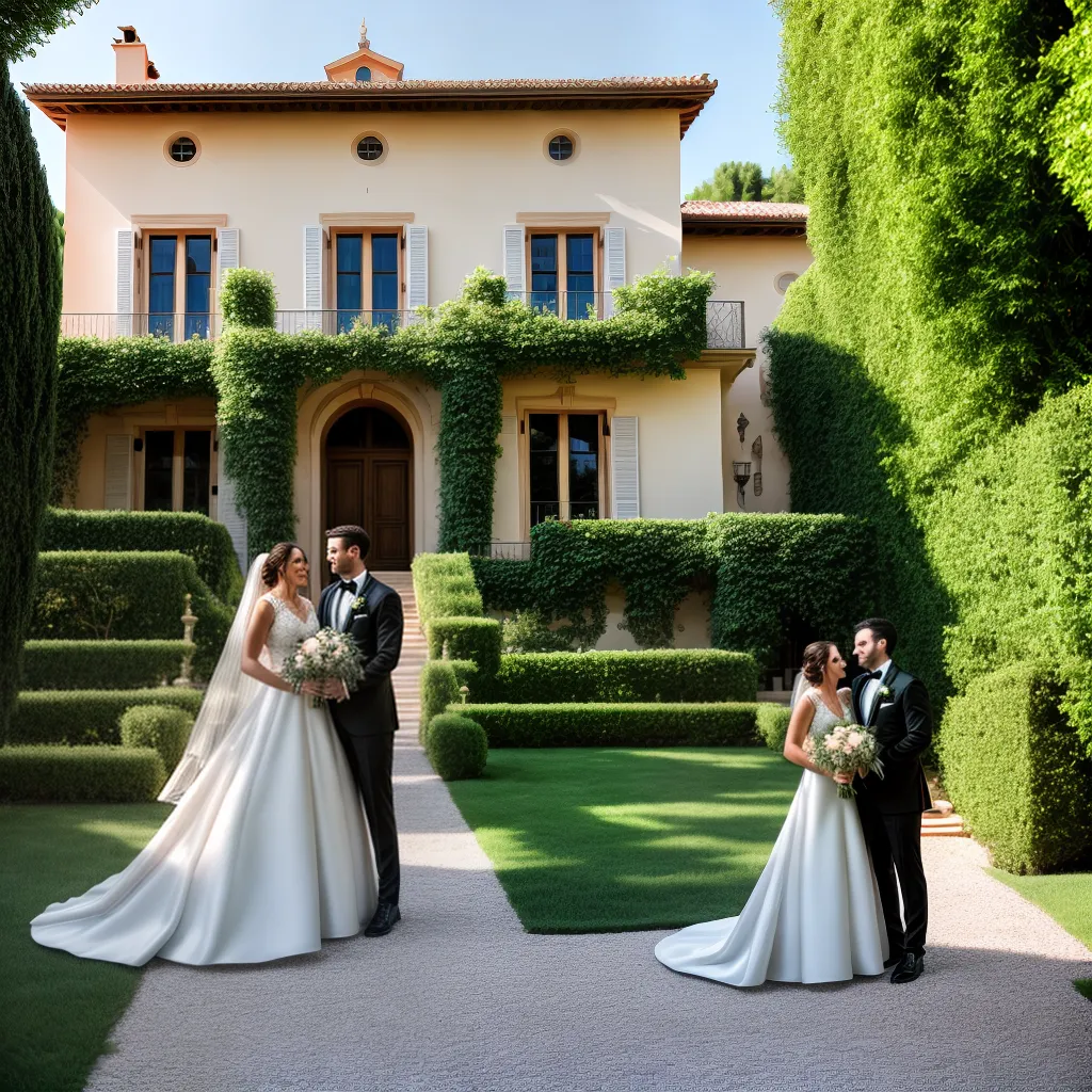 casamento villa italiana familia noivos