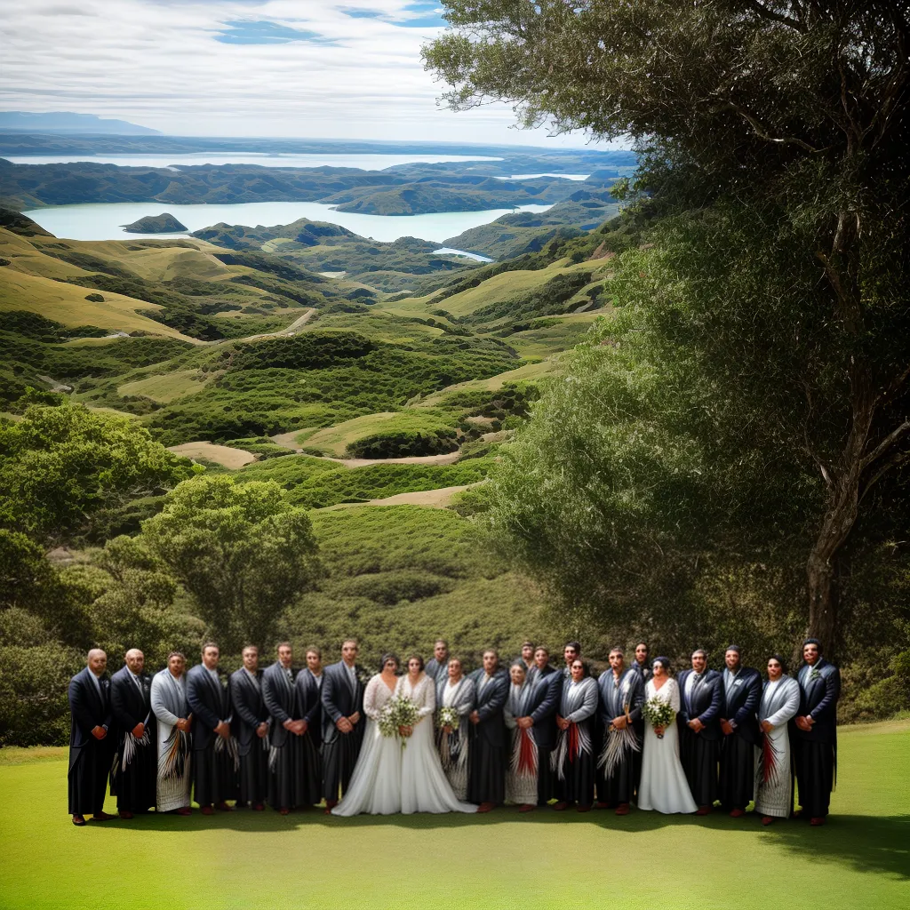 casamento maori ancestralidade tatuagem paisagem