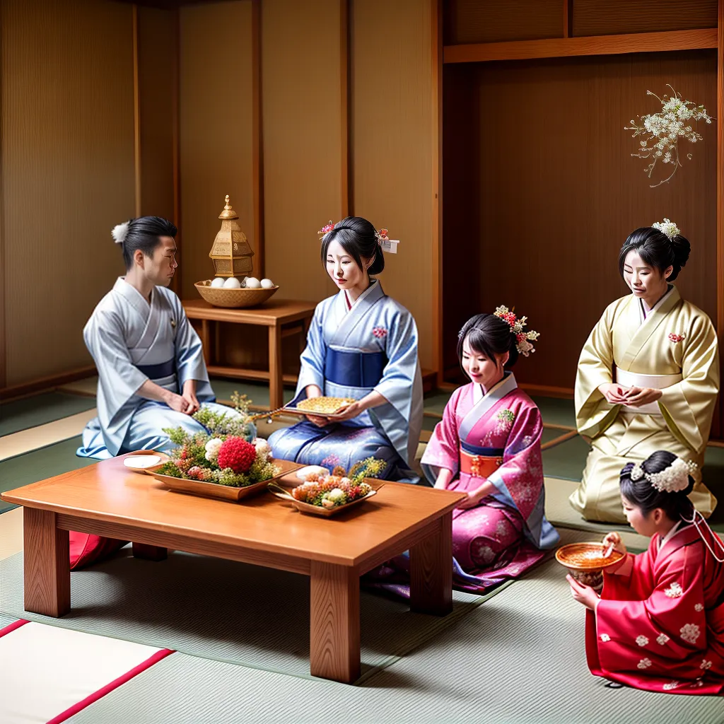 casamento japones tradicional sake kimonos