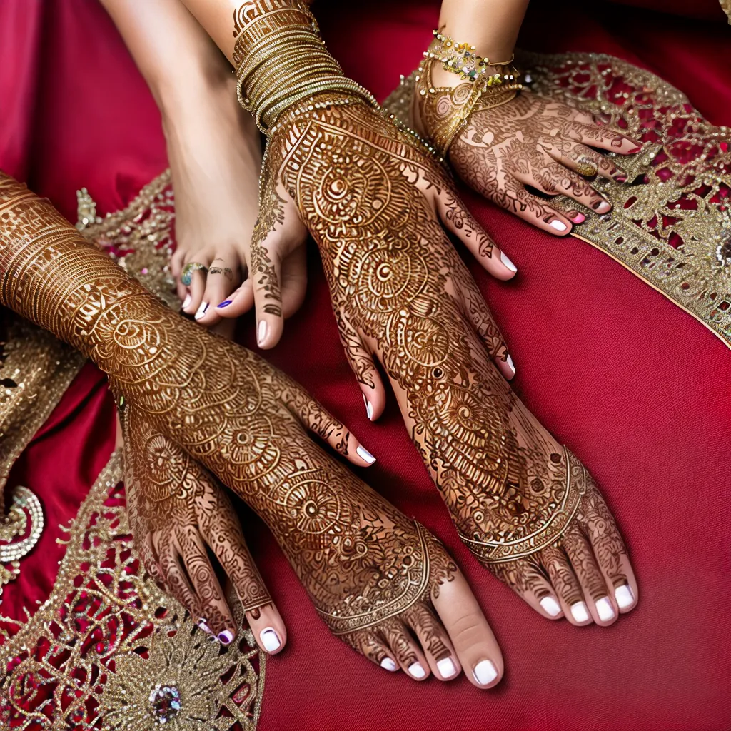 noiva henna doces marrocos