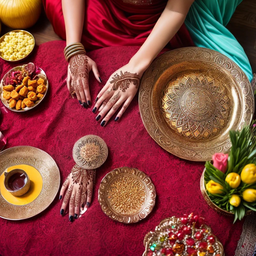 noiva henna doce marrocos