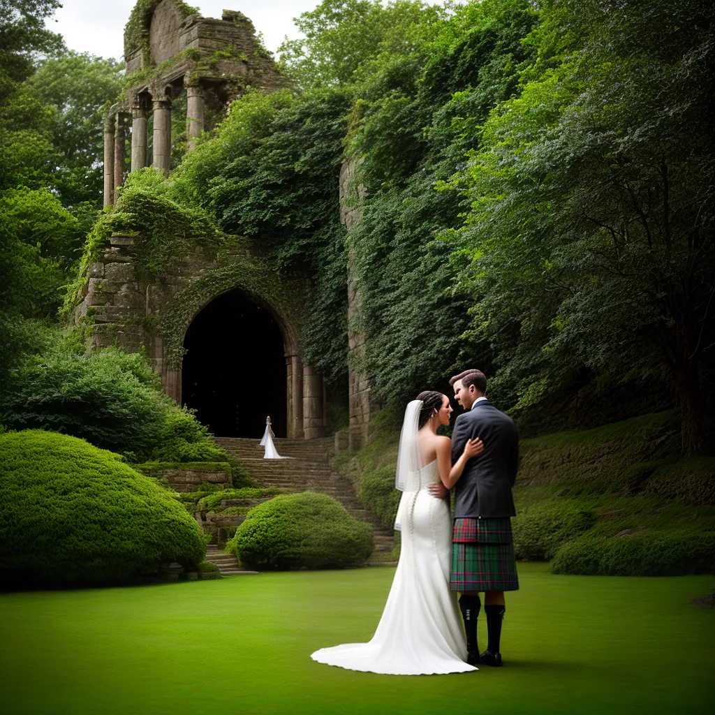 casamento celta escocia vestido kilt