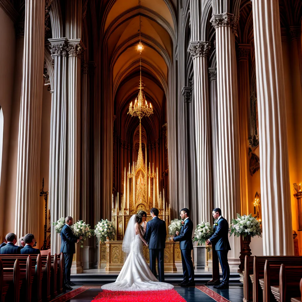 casamento catedral monaco noivos flor casamento catedral monaco noivos flor