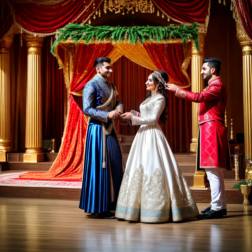 casamento azerbaijano tradicional mistura casamento azerbaijano tradicional mistura